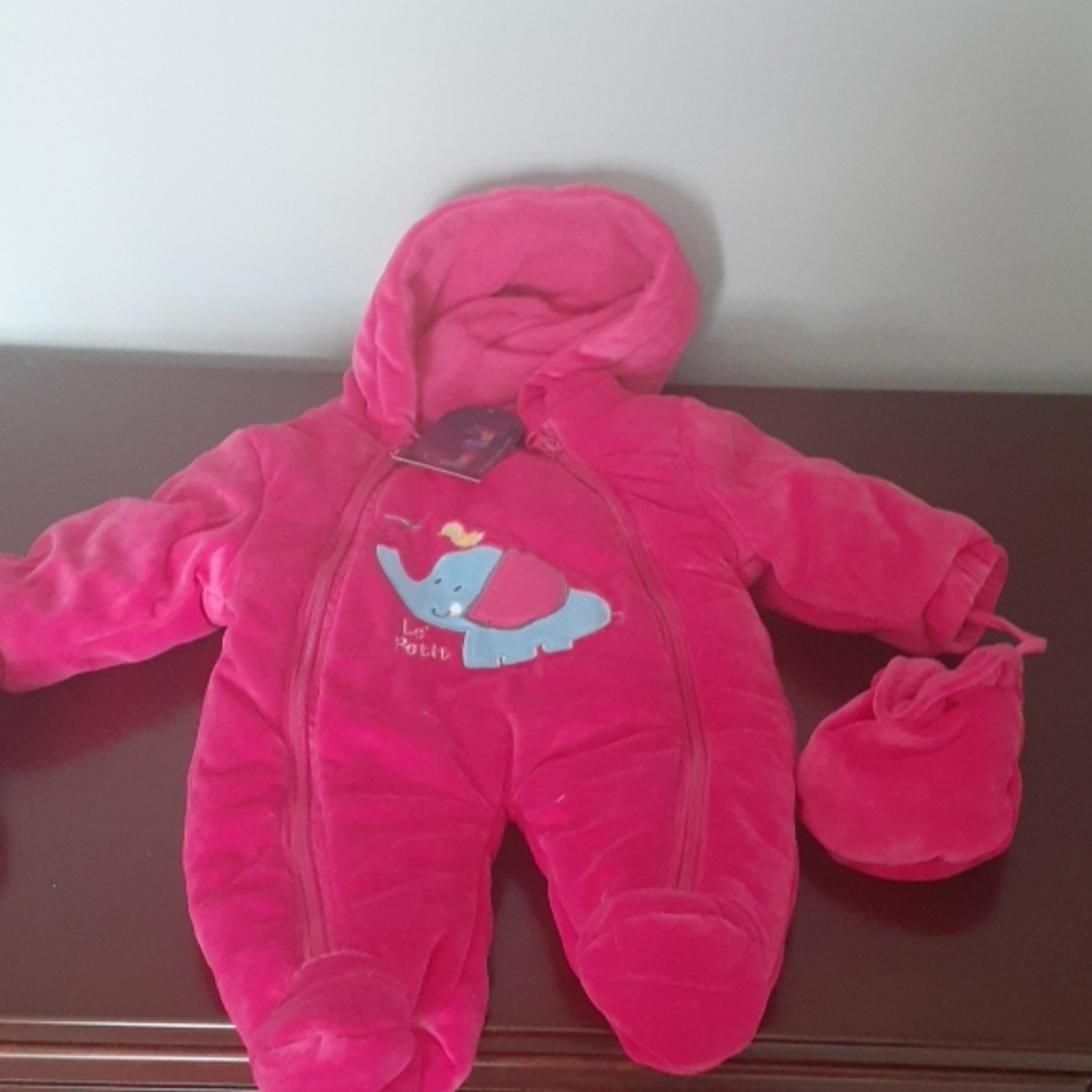 Sweet and soft baby one piece.